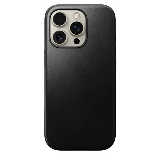 Чехол Nomad Modern Leather Case Black Horween for iPhone 16 Pro (NM01694885)