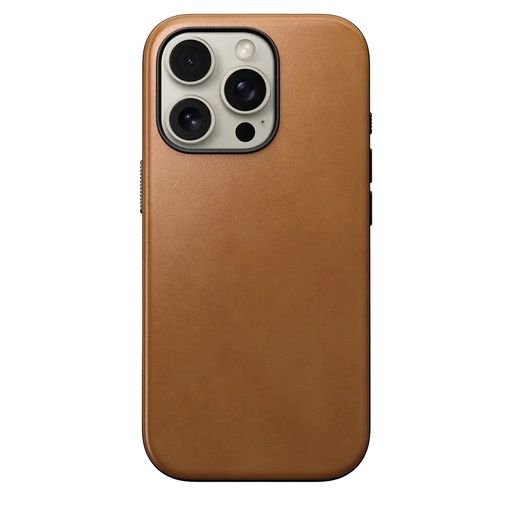 Чохол Nomad Modern Leather Case English Tan for iPhone 16 Pro (NM01695585)
