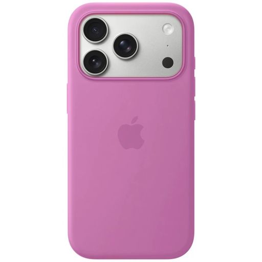 Чохол Silicone Case with MagSafe + Button iPhone 17 Pro Max Electric Lavender