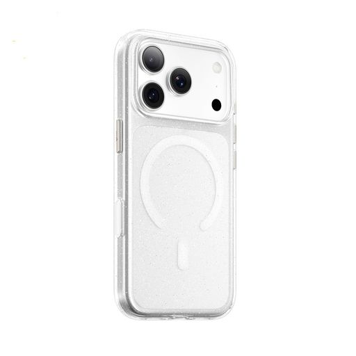 Чохол Blueo для iPhone 17 Pro Max B41 Crystal Pro Drop Resistance With Magnetic Series Glitter Transparent