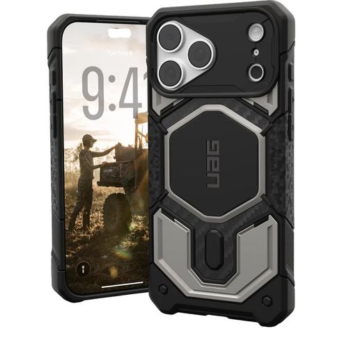 Чохол UAG для iPhone 18 Pro Max Monarch Pro Magsafe Titanium (114568113636)