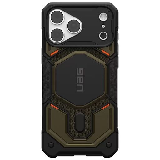 Чохол UAG для iPhone 18 Pro Max Monarch Pro Magsafe Kevlar Element Green (11456811397B)