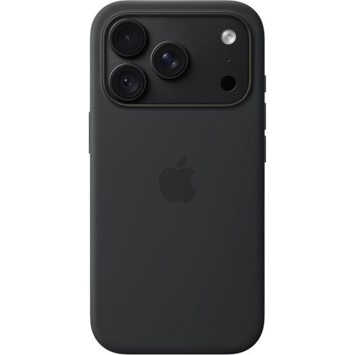 Чохол Silicone Case with MagSafe + Button iPhone 18 Pro Max Black