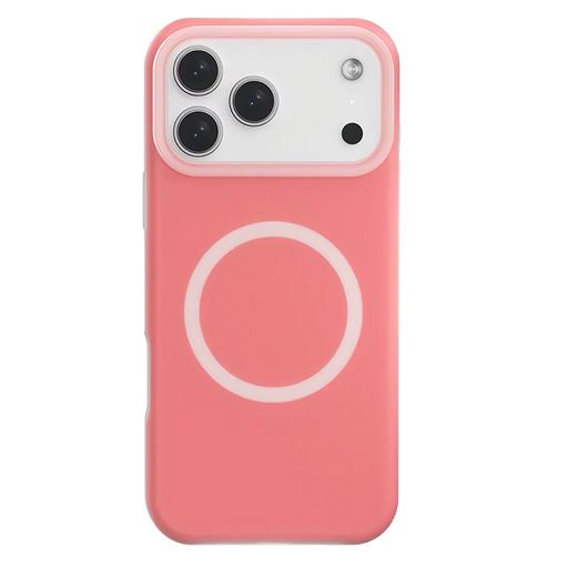 Чохол Neon Silicone Case MagSafe (iPhone 18 Pro | 17 Pro – Berry Pink)