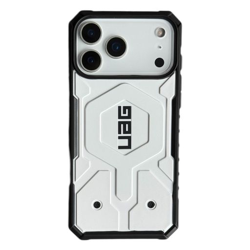 Чохол Silicone Case with MagSafe + Button iPhone 17 Pro White