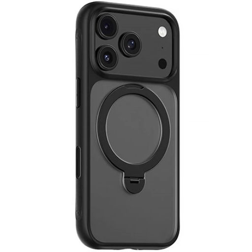 Чохол Blueo для iPhone 17 Pro/ 18 Pro BL037 Skin Friendly 360 Rotatable Stand with Magnetic Series (Black)