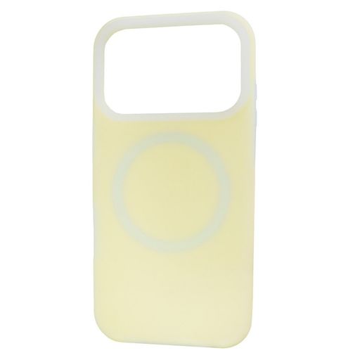 Чохол Neon Silicone Case MagSafe (iPhone 17 Pro – Mellow Yellow)