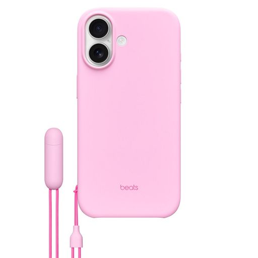Чохол Beats iPhone 17 Case with MagSafe and Camera Control with Kickstand Pebble Pink (BTS17PBPK)