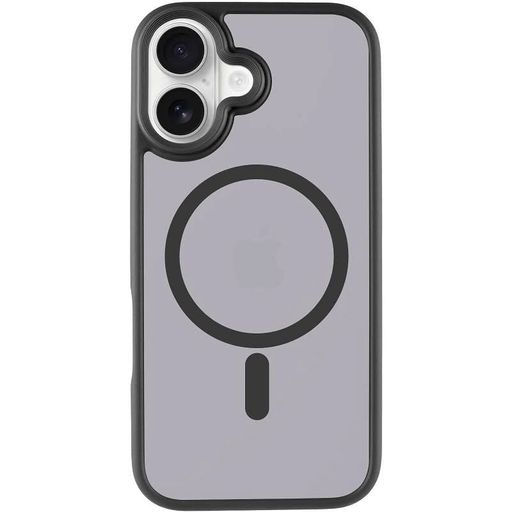 Чохол TPU+PC Metal Buttons with MagSafe iPhone 17 (6.3") (Чорний / Black)