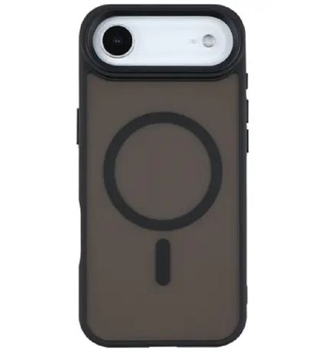 Чехол TPU+PC Metal Buttons with MagSafe iPhone 17 Air (6.5") (Черный / Black)