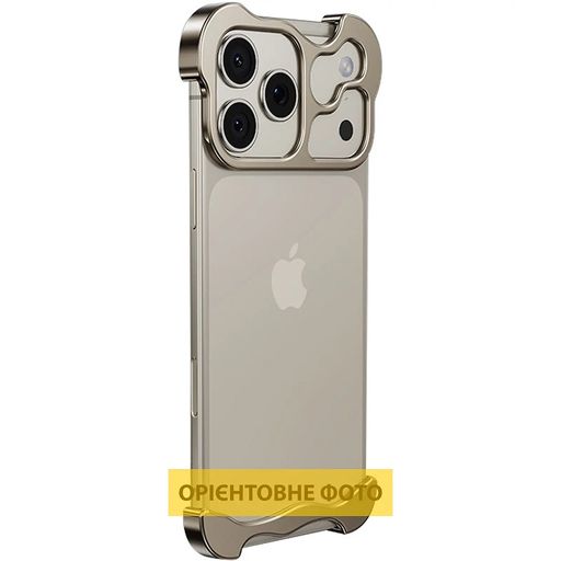 Чохол Minimalist Metal Bumper для Apple iPhone 17 Air (6.5") (Titanium Gray)