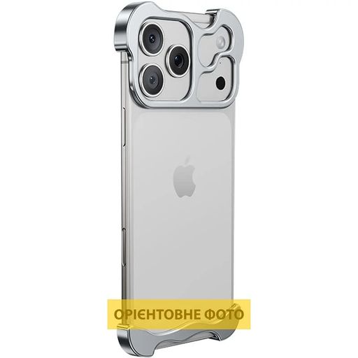 Чохол Minimalist Metal Bumper для Apple iPhone 17 Air (6.5") (Silver)