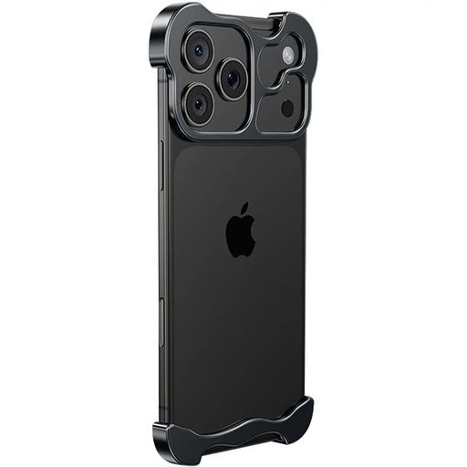 Чохол Minimalist Metal Bumper для Apple iPhone 17 Pro (6.3") (Black)