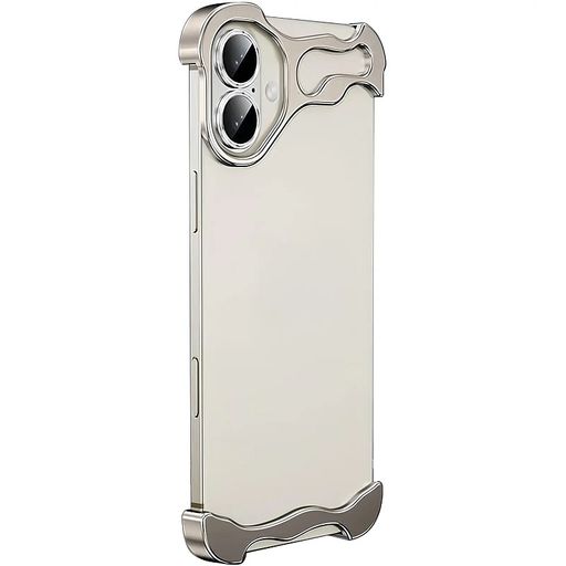 Чохол Minimalist Metal Bumper для Apple iPhone 17 (6.3") (Titanium Gray)