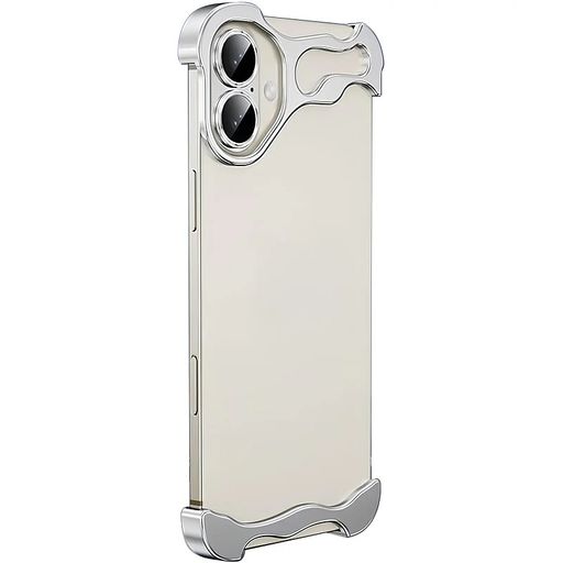 Чохол Minimalist Metal Bumper для Apple iPhone 17 (6.3") (Silver)
