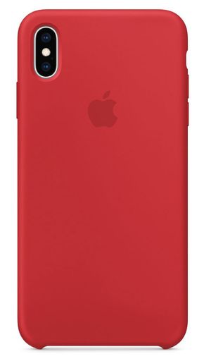 Чехлы Silicone Case iphone XS MAX red