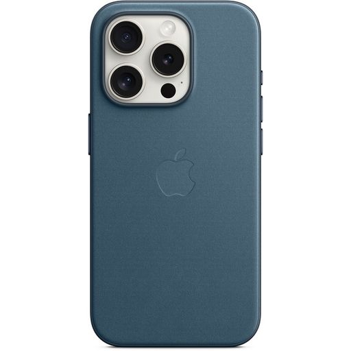 Чохол FineWoven Case with MagSafe iPhone 15  Pro Pacific Blue