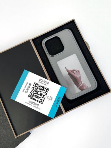 Чохол NFC Photo Changing Case iPhone 15 Pro Max | Silver