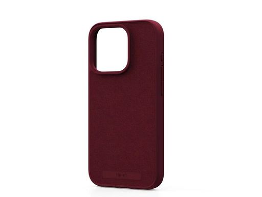 Чохол Njord Suede MagSafe Case Crimson Red for iPhone 15 Pro (NA53SU11)
