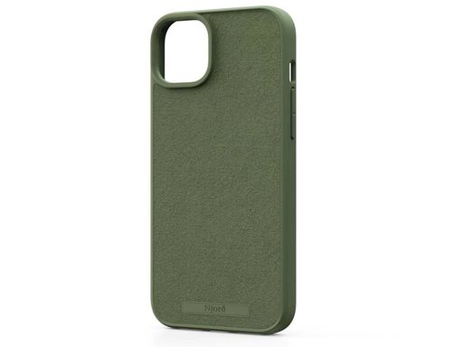 Чохол Njord Suede MagSafe Case Olive for iPhone 15 Plus (NA52SU06)