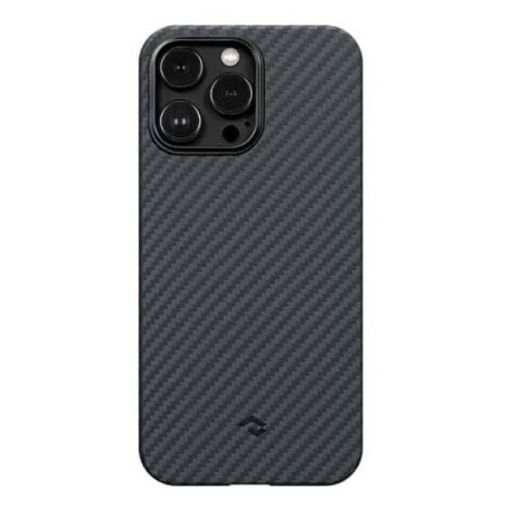 Чохол Pitaka MagEZ Case 3 Twill 1500D Black/Grey for iPhone 14 Pro (KI1401P)