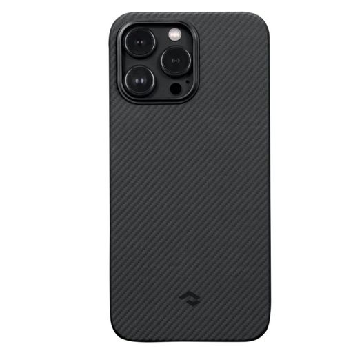 Чохол Pitaka MagEZ Case 3 Twill 600D Black/Grey for iPhone 14 Pro Max KI1401PMA