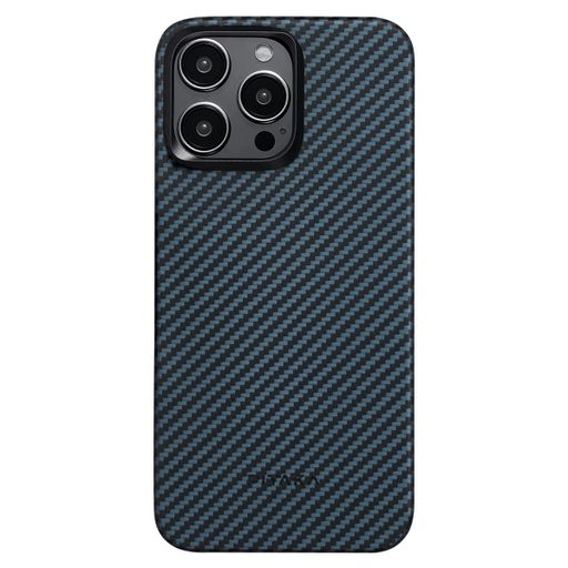 Чохол Pitaka MagEZ Case 4 Twill 1500D Black/Blue for iPhone 15 Pro Max (KI1508PM)