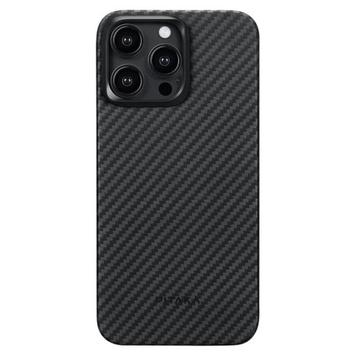 Чохол Pitaka MagEZ Case 4 Twill 1500D Black/Grey for iPhone 15 Pro Max (KI1501PM)