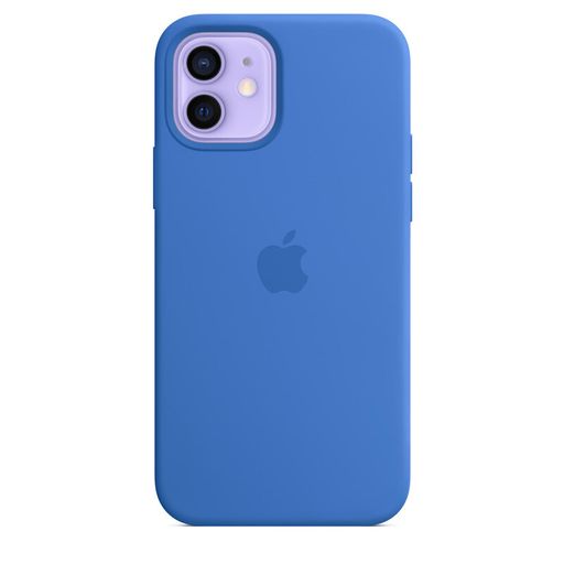 Чехол  silicone Case iphone 12 Pro max Lake Blue(Capri Blue)