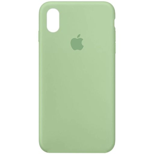 Чехол  Silicone Case iphone XR  pistachio