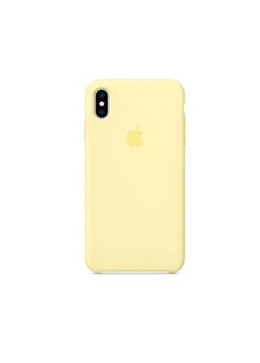 Чехол  Silicone Case iphone XS MAX Mellow Yellow