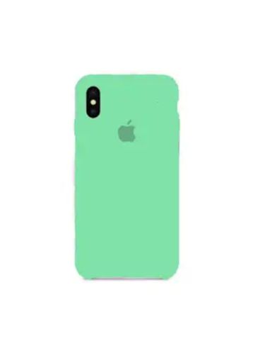 Чехол  Silicone Case iphone XS MAX spearmint
