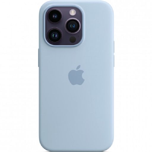 Чохол Silicone Case with Animation & MagSafe 14 Pro Sky