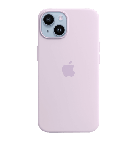 Чохол silicone Case with MagSafe iphone 14 Lilac