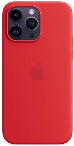 Чохол silicone Case with magsafe iphone 14 Pro Max (Product) Red