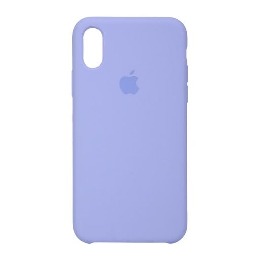 Чохол Silicone iPhone case (TPU) iPhone Xs Max (lavender)