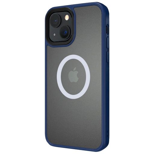 Чохол TPU+PC Metal Buttons with MagSafe 13 (6.1") - blue
