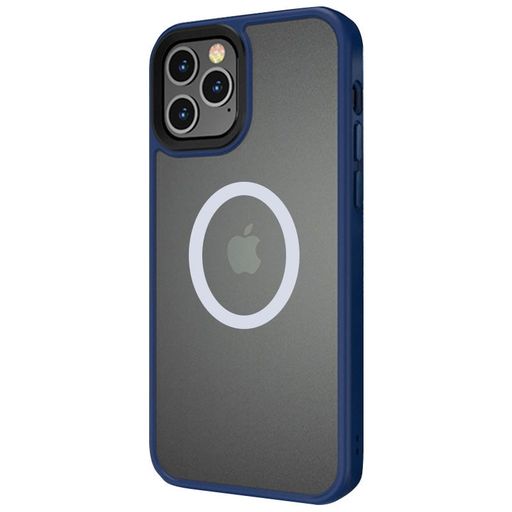 Чохол TPU+PC Metal Buttons with MagSafe 13 Pro Max (6.7") - blue