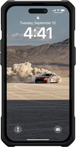 Чохол UAG для Apple iPhone 14 Pro Monarch, Kevlar Black (114034113940)