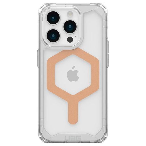Чохол UAG для iPhone 15 Pro Max Plyo Magsafe Ice/Gold (114305114348)