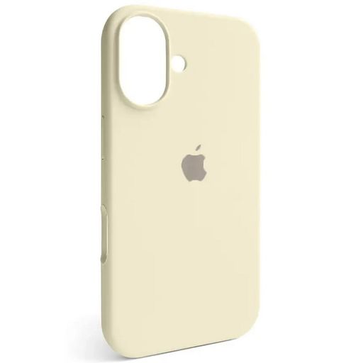 Чохол Silicone Case Full Protective (AA) для Apple iPhone 16 (6.1") (Бежевий / Antique White)
