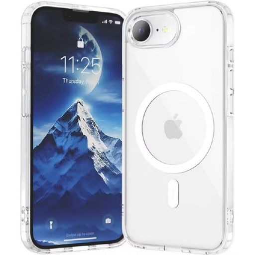 Чохол Apple Clear case magsafe iphone 17e/16e  copi (A)