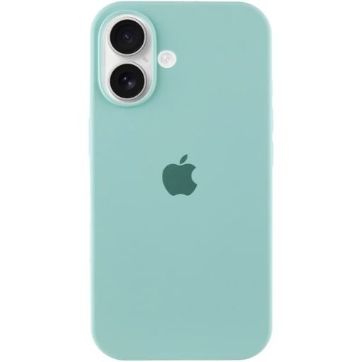 Чохол Silicone Case Full Protective (AA) для Apple iPhone 16 Plus (6.7") (Бірюзовий / Beryl)