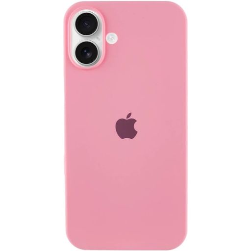 Чохол Silicone Case Full Protective (AA) для Apple iPhone 16 Plus (6.7") (Рожевий / Light pink)