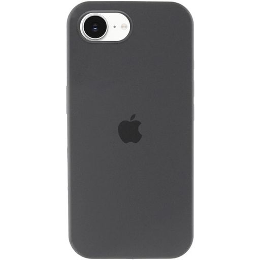 Чохол Silicone Case Full Protective (AA) для Apple iPhone 16e (6.1") (Сірий / Dark Gray)