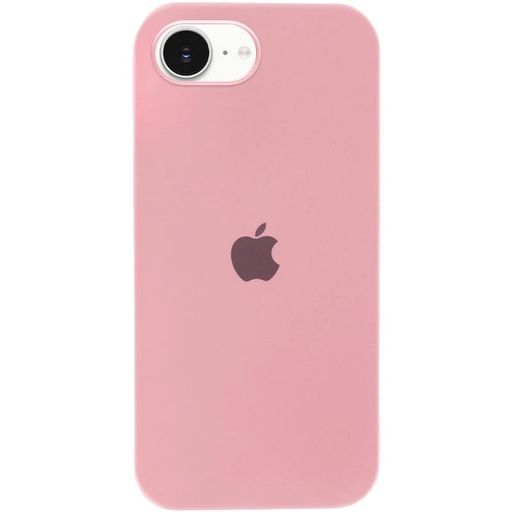 Чохол Silicone Case Full Protective (AA) для Apple iPhone 16e (6.1") (Рожевий / Light pink)
