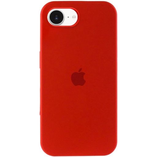 Чохол Silicone Case Full Protective (AA) для Apple iPhone 16e (6.1") (Червоний / Red)