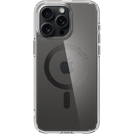 Чохол Spigen для iPhone 15 Pro, Ultra Hybrid MagFit, Carbon Fiber (ACS06717)