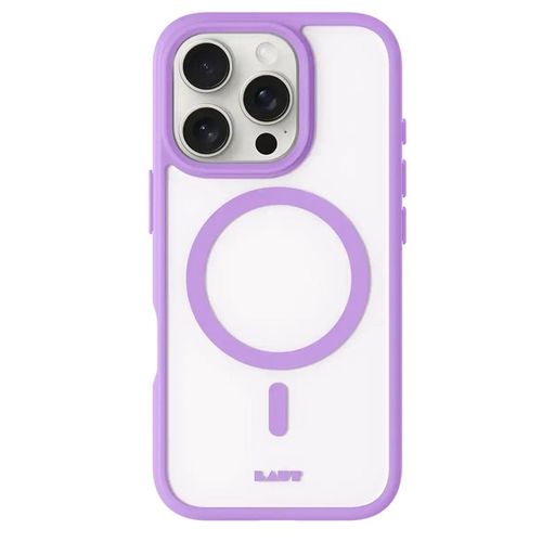 Чохол LAUT HUEX PROTECT case with MagSafe for iPhone 16 Pro Max - Bright Pink (L_IP24D_HPT_P)