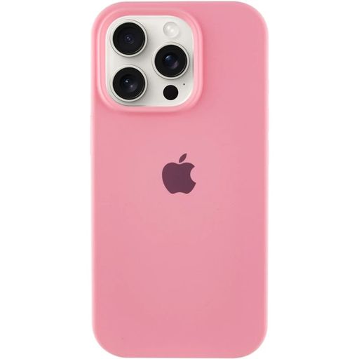 Чохол Silicone Case Full Protective (AA) для Apple iPhone 16 Pro Max (6.9") (Рожевий / Light pink)
